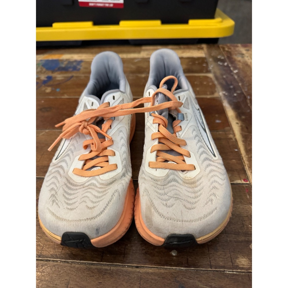 Altra Torin 7 Womens Running Shoes Gray Orange AL0A82CZ280 Size 6.5